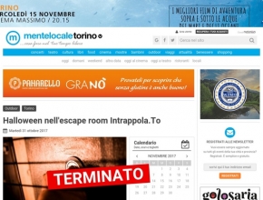 MenteLocale Torino - Halloween nell'escape room Intrappola.To