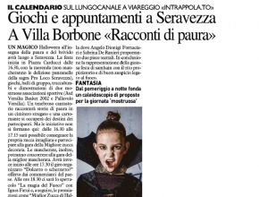 La Nazione Viareggio - Appuntamento con Intrappola.to!