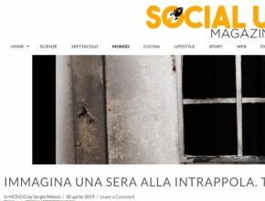 IMMAGINA UNA SERA ALLA INTRAPPOLA,TO  ESCAPE ROOM