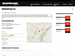 Escaperoomsmaster.com - Intrappola.to: An escape room in Turin, Italy