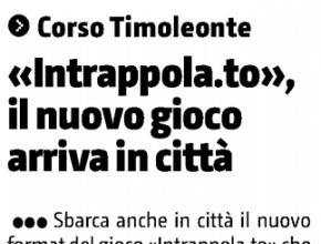 Il Giornale di Sicilia Siracusa - Intrappola.to, il nuovo gioco arriva in città