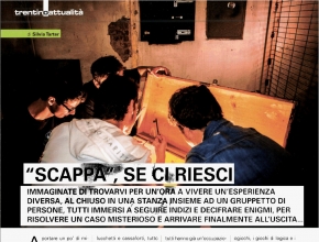 Trentino Mese - Intrappola.to: scappa, se ci riesci!