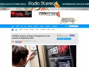Cuneo Cronaca - Il gioco di fuga Intrappola.to non smette di appassionare
