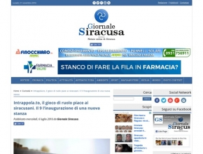 Giornale Siracusa - Intrappola.to: il gioco di ruolo piace ai siracusani. Il 9 l’inaugurazione di una nuova stanza
