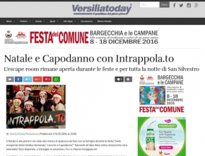 Versilia Today - Natale e Capodanno con Intrappola.to