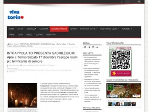VivaTorino.it - Intrappola.to presenta Sacrilegium