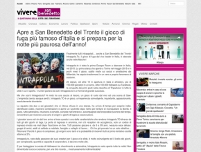 Vivere San Benedetto - Apre a San Benedetto del Tronto il gioco di fuga più famoso d’Italia e si prepara per la notte più paurosa dell’anno!