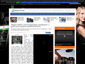 Strettoweb.com - Reggio Calabria: arriva l'escape room Intrappolato, il gioco che sta facendo impazzire tutti