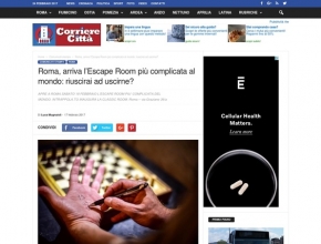Il corriere della Città - Roma: arriva l'escape room più complicata al mondo: riuscirai ad uscirne?