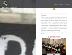 El quinto elemento - Intrappola.to BCN – Sacrilegium